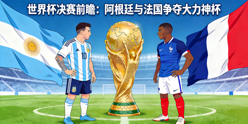 世界杯决赛前瞻：阿根廷与法国争夺大力神杯